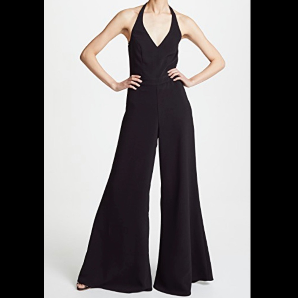 LIKELY AMARÍA BLACK JUMPSUIT